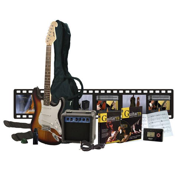 Foto Pack aprende guitarra eléctrica Estratocaser tostado foto 754839