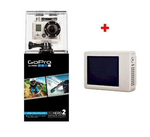 Foto Pack cámara GoPro HD Hero2 Outdoor + pantalla LCD BacPac foto 226151