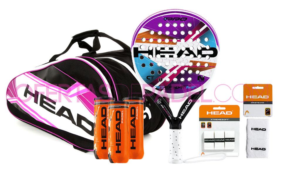 Foto Pack de pádel Head Zephyr N2 2012