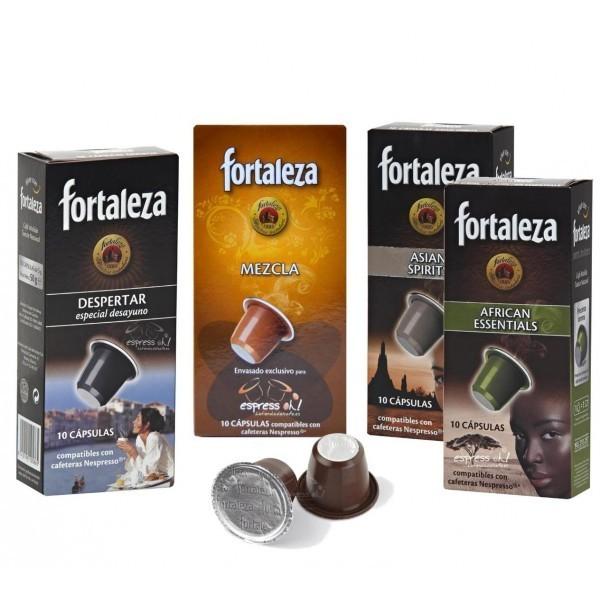 Foto Pack Fortaleza 120 capsulas compatibles Nespresso