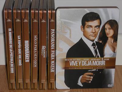 Foto Pack James Bond: Roger Moore Steelbook Ultimate Edition foto 473402