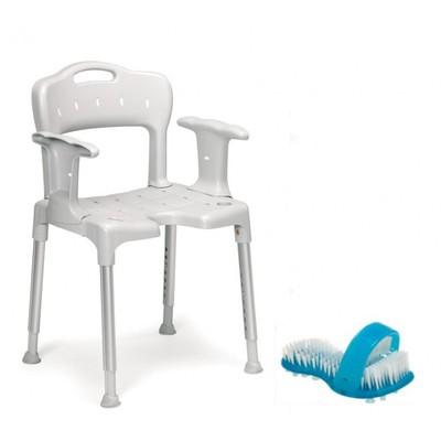 Foto pack silla de baño swift y cepillo para pies etac foto 262041
