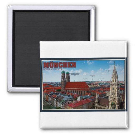 Foto Paisaje urbano de Munich Imanes foto 660663
