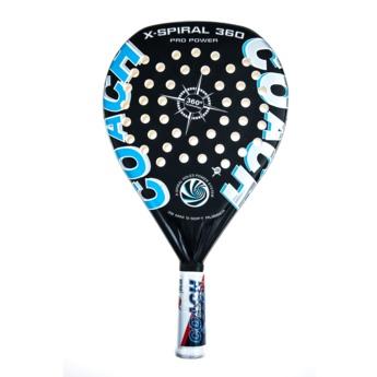 Foto pala de padel paddle coach x-piral mate-brillo