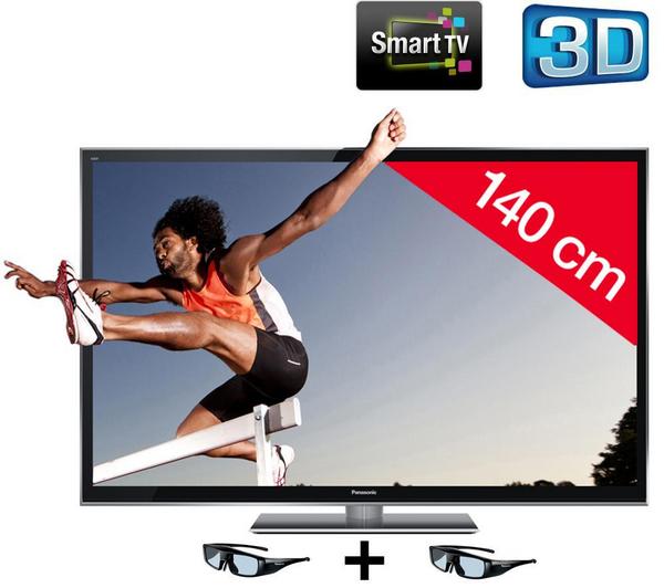 Foto Panasonic Pantalla de plasma 3D TX-P55VT50E foto 10587