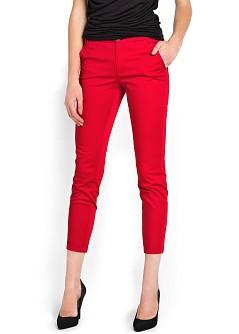 Foto Pantalón Traje Tobillero rojo MANGO foto 560199