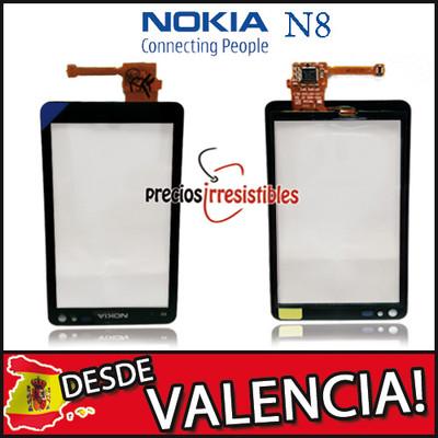 Foto Pantalla (cristal + Panel Tactil) Nokia N8 Negra Negro Digitalizador foto 546663