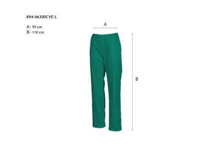 Foto pantalon pijama color verde