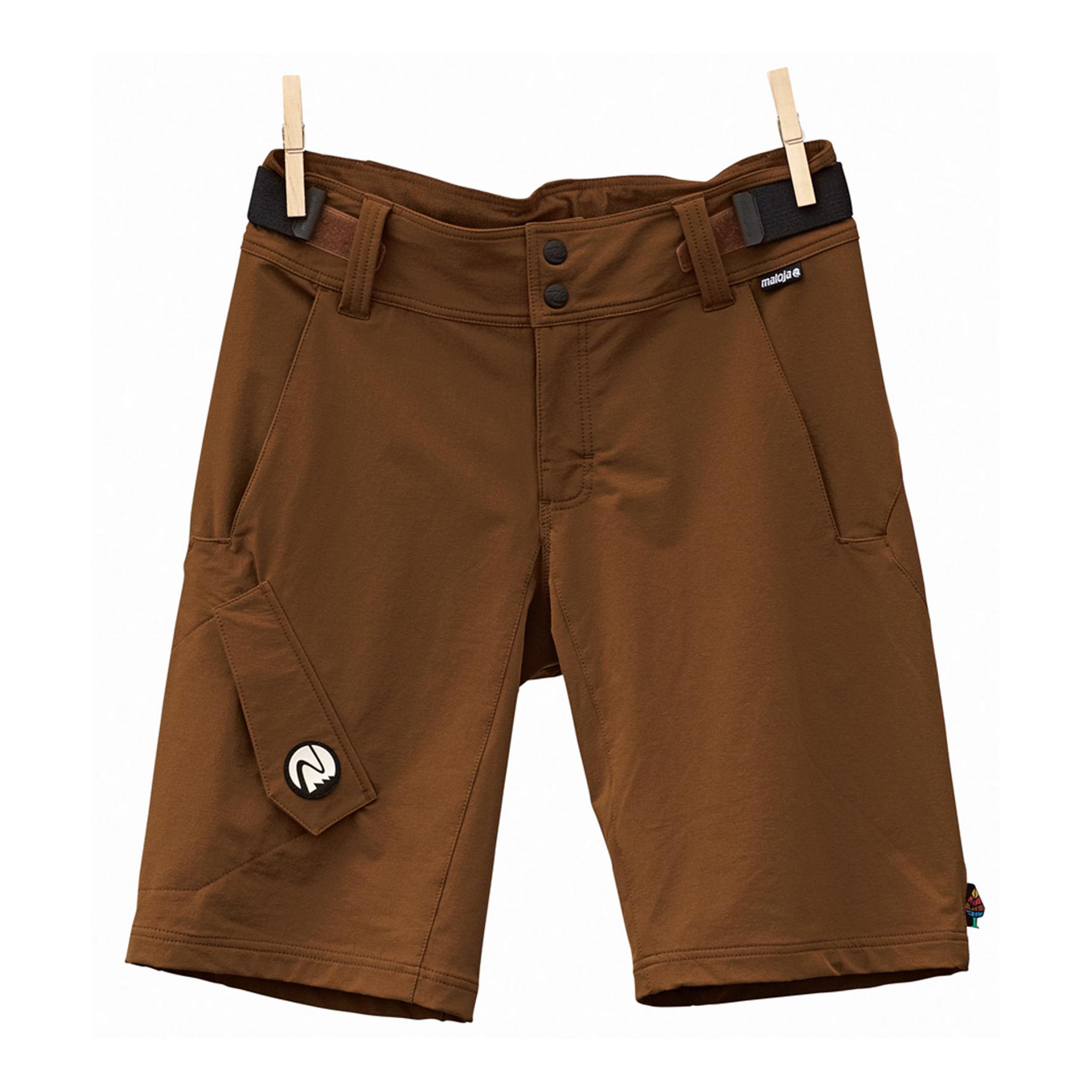 Foto Pantalones cortos Maloja YungaM. marrón para hombre , s
