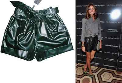 Foto Pantalones Mujer Shorts Javier Simorra Diseñador Nuevos Con Etiqueta Piel 36 foto 532368
