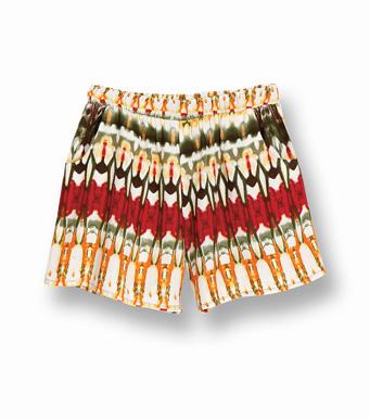 Foto Pantalón corto short mujer estampado