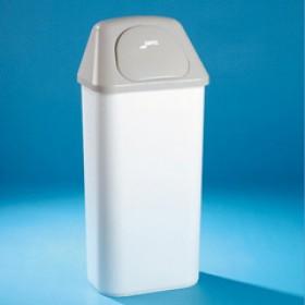Foto Papelera plástico cabezal / tapa 50 l foto 609473