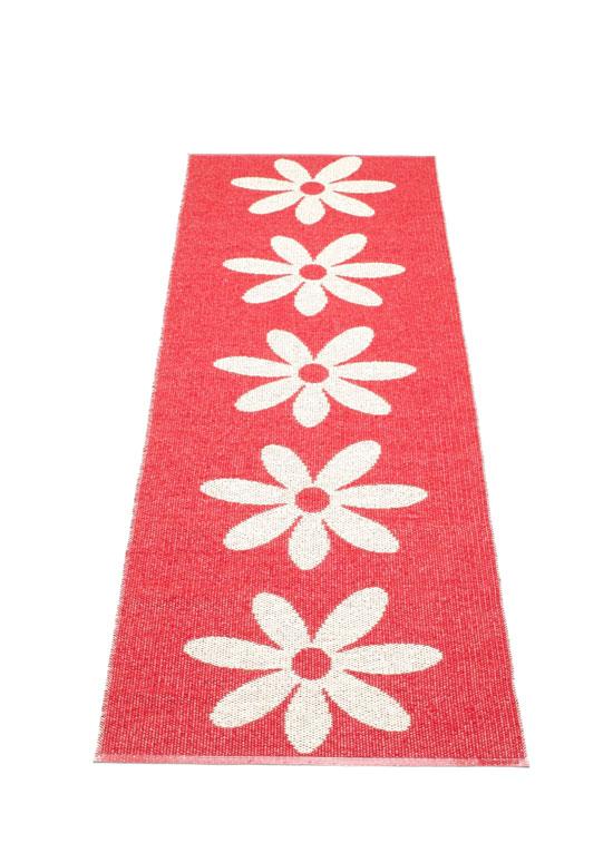 Foto Pappelina Lilo rojo, 70 x 150 cm Teppiche