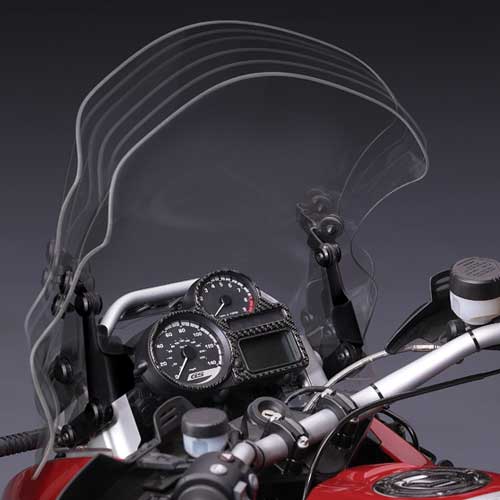 Foto Parabrisas ZTECHNIC ajustable transparente para BMW R1200GS 04-