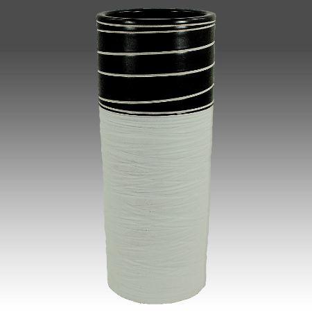 Foto Paragüero de ceramica: Paraguero 57cm -Blanco & negro Japón foto 290720