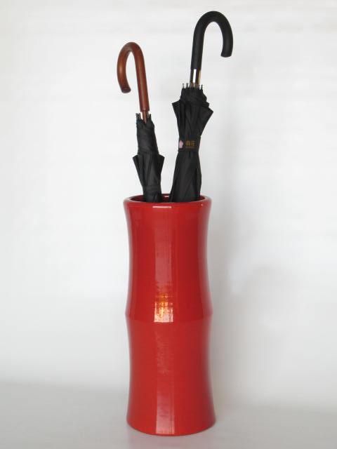 Foto paragueros baratos ceramica rojo online