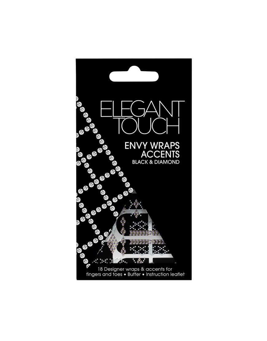 Foto Parches y kit para decorar las uñas en 3D Envy Black & diamond foto 729136