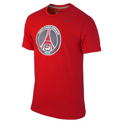 Foto Paris Saint-Germain Core Basic Crest Camiseta - Hombre - Rojo - 2XL foto 420625