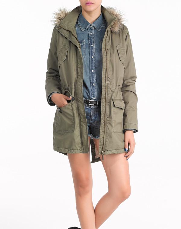 Foto Parka de mujer Green Coast