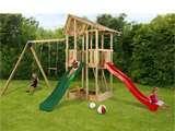 Foto Parque infantil HANGAR con columpio BLUE RABBIT