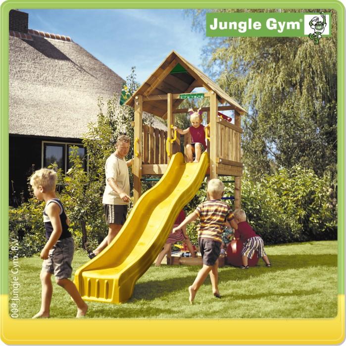 Foto Parque infantil Jungle Gym Cabin paquete de construcciones