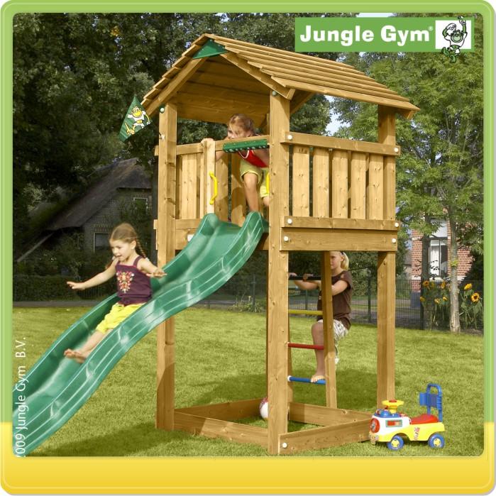 Foto Parque infantil Jungle Gym Cottage paquete de construcciones