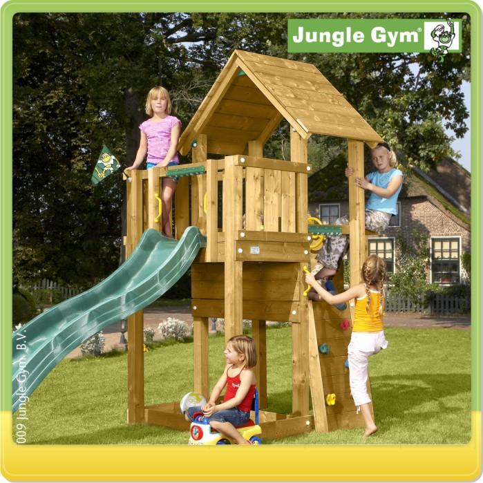 Foto Parque infantil Jungle Gym Cubby paquete de construcciones