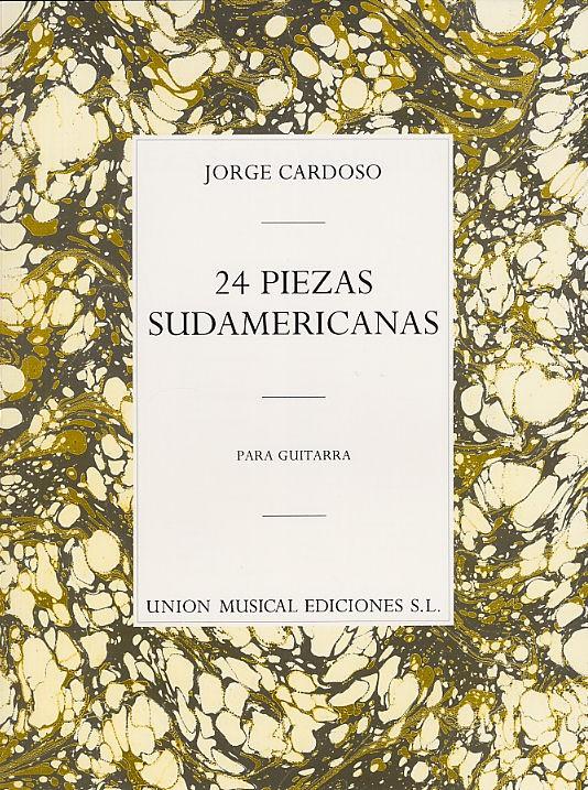 Foto Partituras 24 piezas sudamericanas de CARDOSO, JORGE foto 859870
