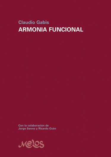Foto Partituras Armonia funcional + cd de GABIS, CLAUDIO foto 284653