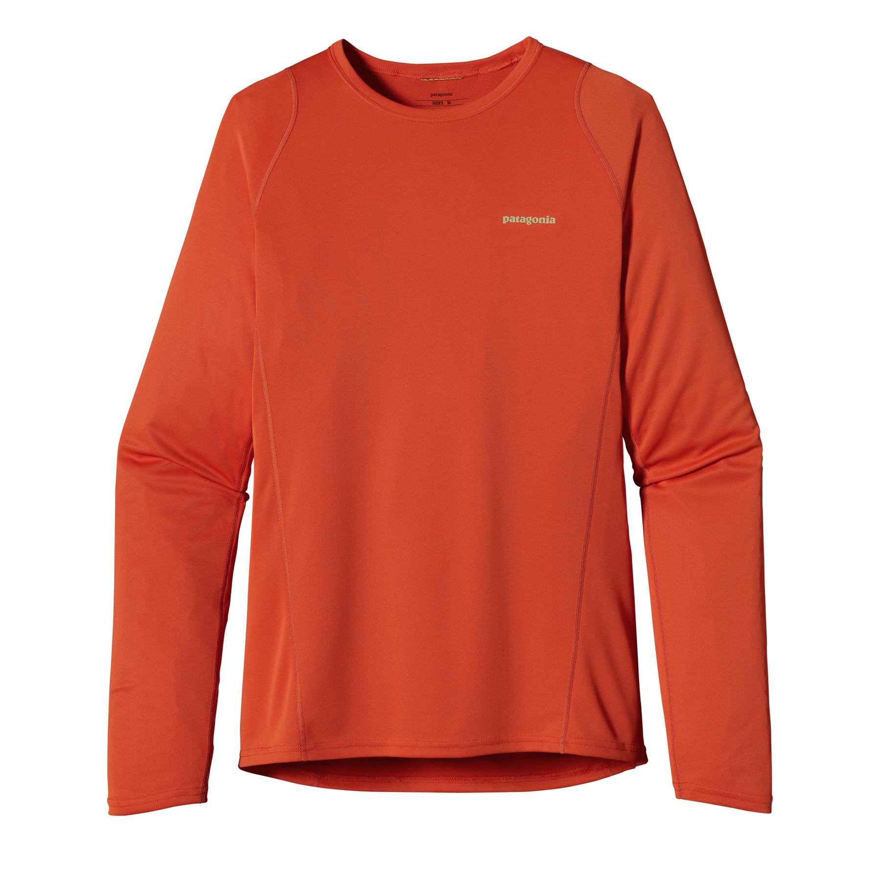 Foto Patagonia L/S Fore Runner Shirt Men Eclectic Orange (Modell 2013/2014)
