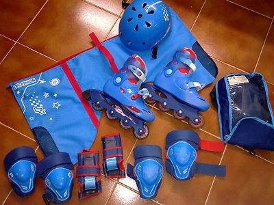 Foto Patines + Kit Protecciones Y Bolsa Transporte foto 290171