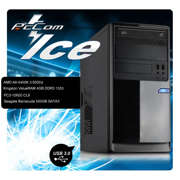 Foto PcCom ICE A6-5400K/4GB/500GB