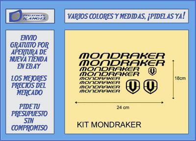 Foto Pegatina Vinilo  Vinyl Mondraker  Sticker Aufkleber Autocollant Decal Bike foto 831973