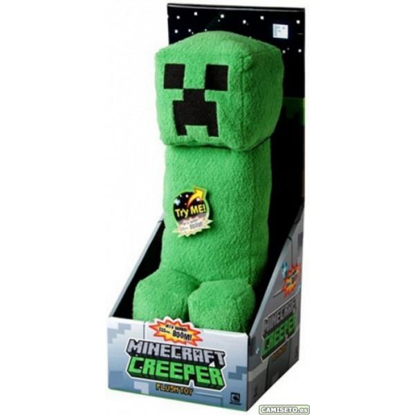 Foto Peluche Minecraft Creeper con sonido 37 cm foto 930273