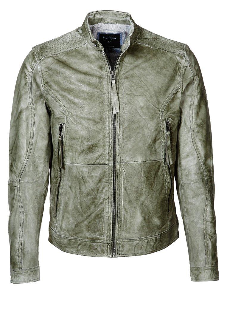 Foto Pepe Jeans Ekins Chaqueta De Cuero Verde Oliva S foto 405114