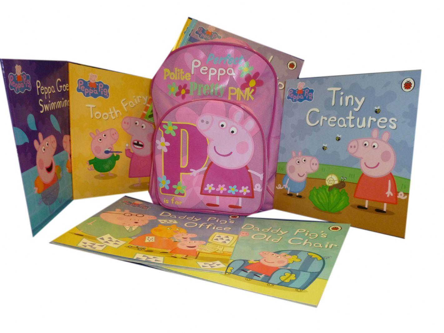 Foto Peppa Pig Collection Books Set With Backpack foto 247944