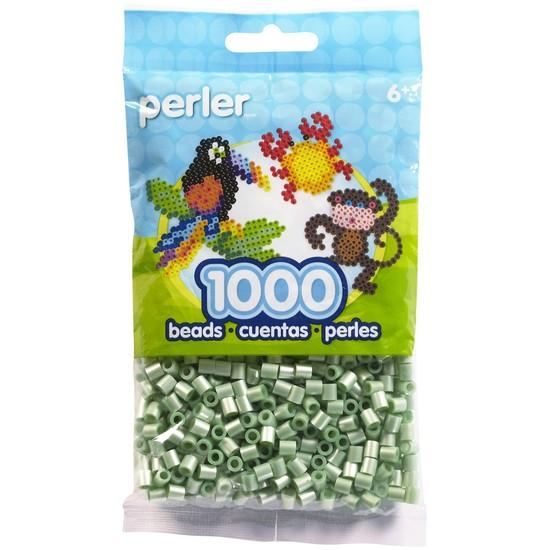 Foto Perler Fun Fusion Beads 1000/Pkg - Pearl Green