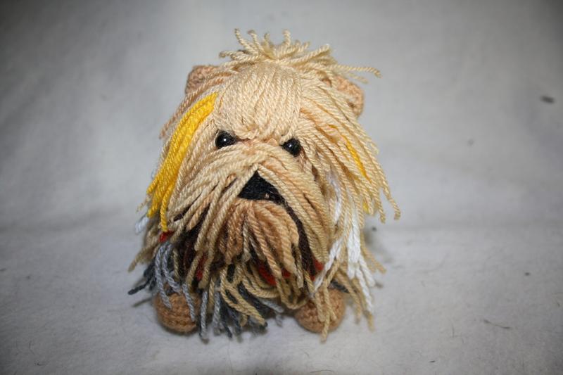 Foto Perro yorsay amigurumi