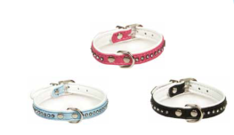 Foto Perros Collares Arquizoo Collar Con Joyas 2,5X40 Azul Cielo Azul Cielo