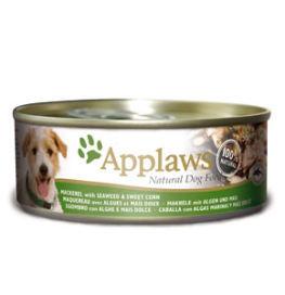 Foto Perros Comida Húmeda Applaws Lata Caballa/alga 156 Gr
