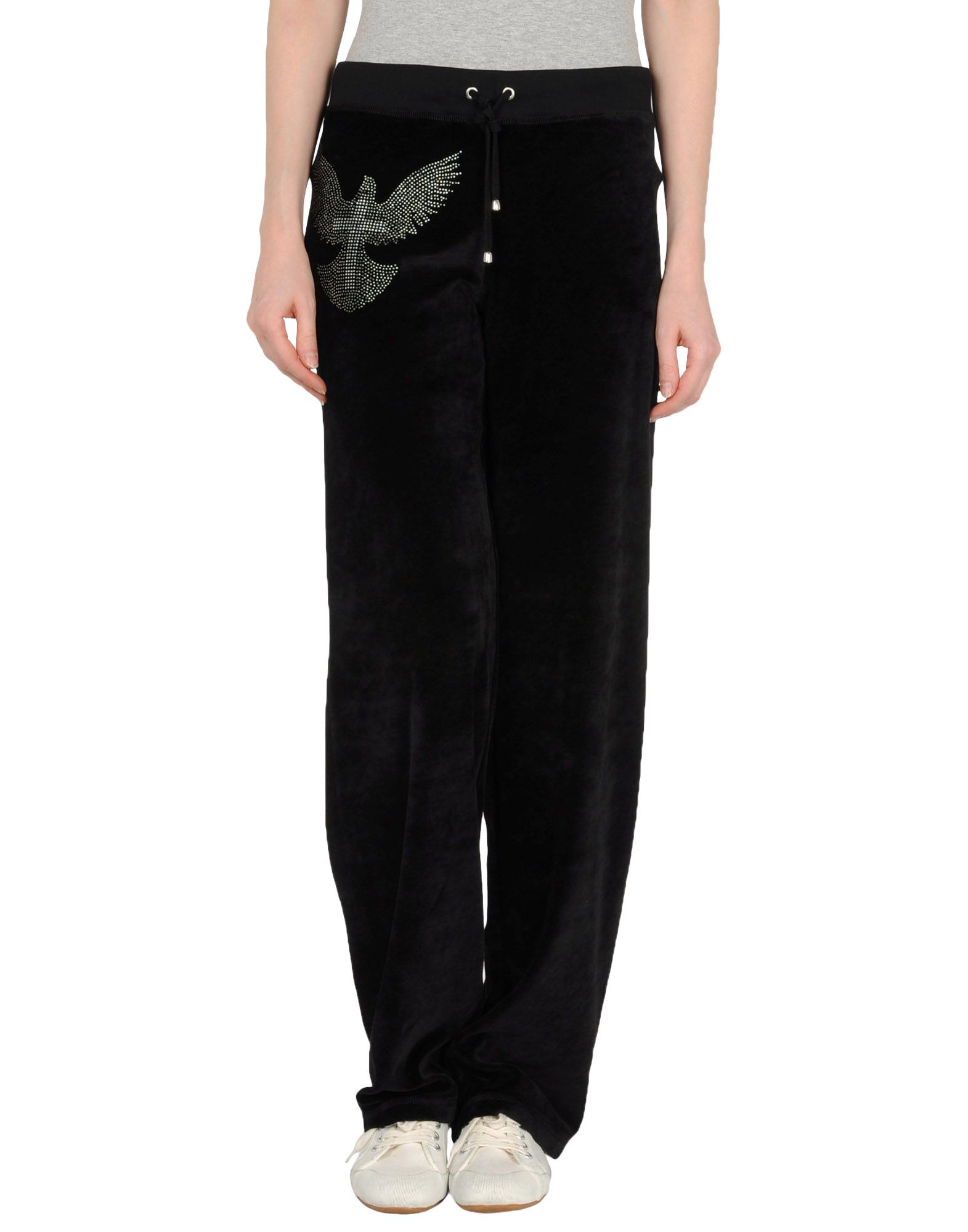 Foto Philipp Plein Couture Pantalones Deportivos Mujer Negro foto 781580