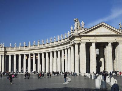 Foto Piazza San Pietro (St. Peter's Square), Vatican City, Rome, Lazio, Italy, Europe, Jochen Schlenker - Laminas foto 537647