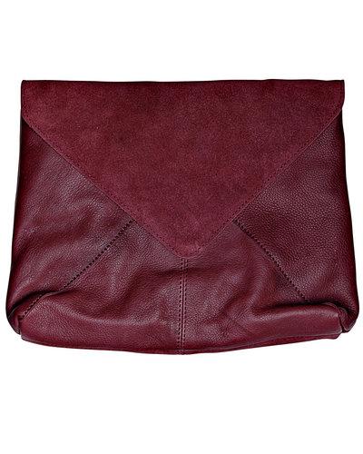 Foto Pieces læder clutch foto 621693