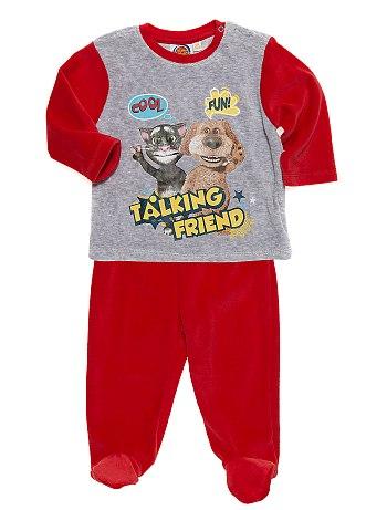 Foto Pijama 'Talking Friends' de terciopelo foto 502084