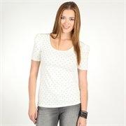 Foto PIMKIE Camiseta de color crudo con lunares foto 372935