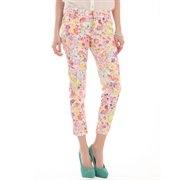 Foto PIMKIE Jeans 7/8 de flores multicolores foto 593439