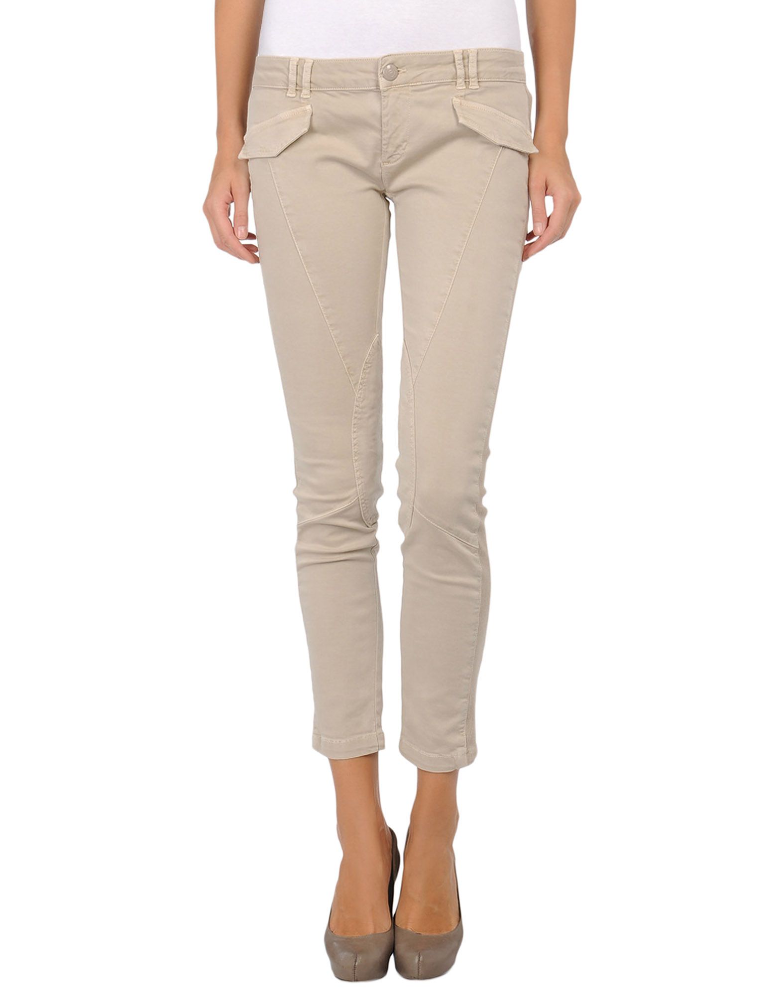 Foto Pinko Grey Pantalones Mujer Gris perla foto 898042