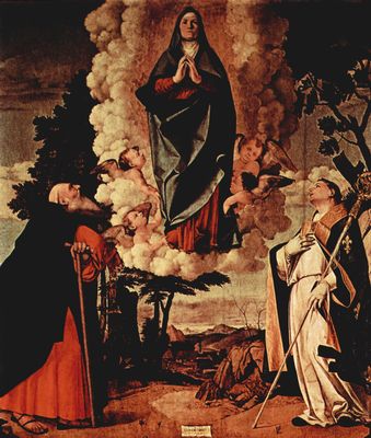 Foto Pintura: Lorenzo Lotto - Pala di Asolo - cuadro 3863 foto 303542