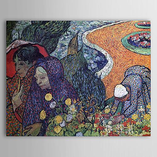 Foto Pintura al óleo famosa Memoria del jardín del Edén 400 de Van Gogh foto 923480