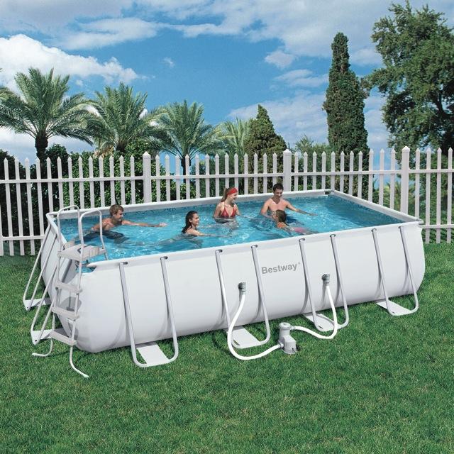 Foto Piscina Bestway rectangular de estructura tubular 549x274x122 cm... foto 793782